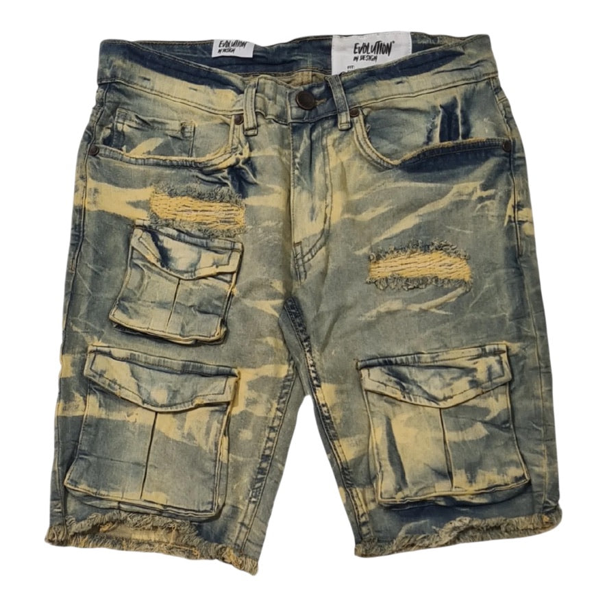 EVOLUTION: Combat Denim Short 22973
